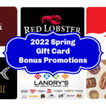 Restaurant Gift Card Bonus Promotions (for 2022) Spring Gifting (70+ Deals!)