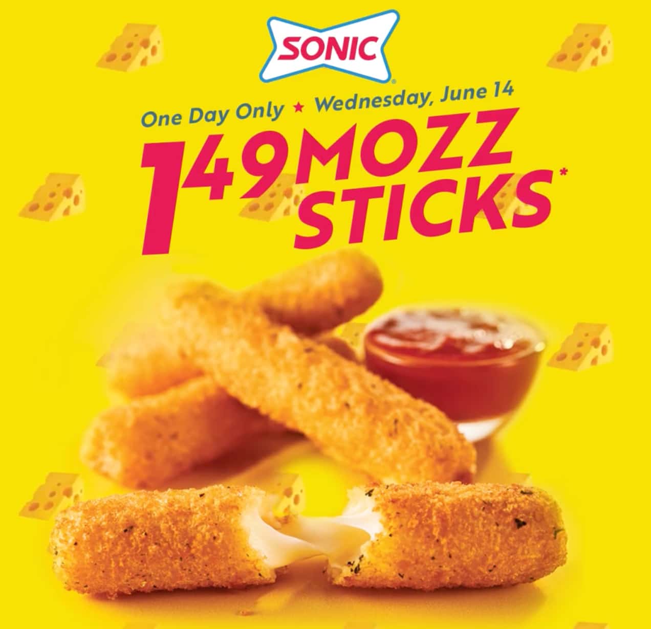 Sonic Mozz sticks day