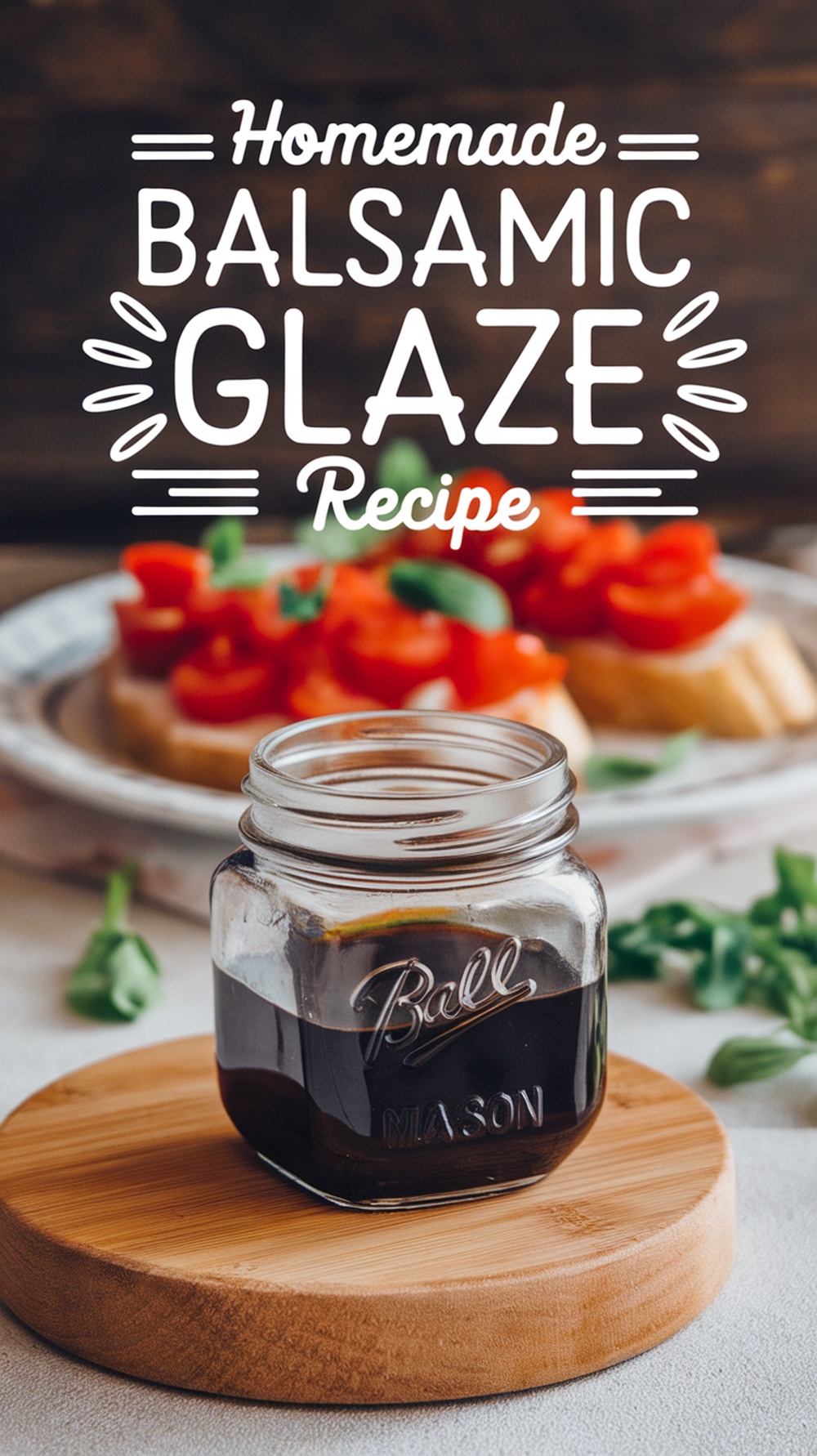 Easy Homemade Balsamic Glaze Recipe
