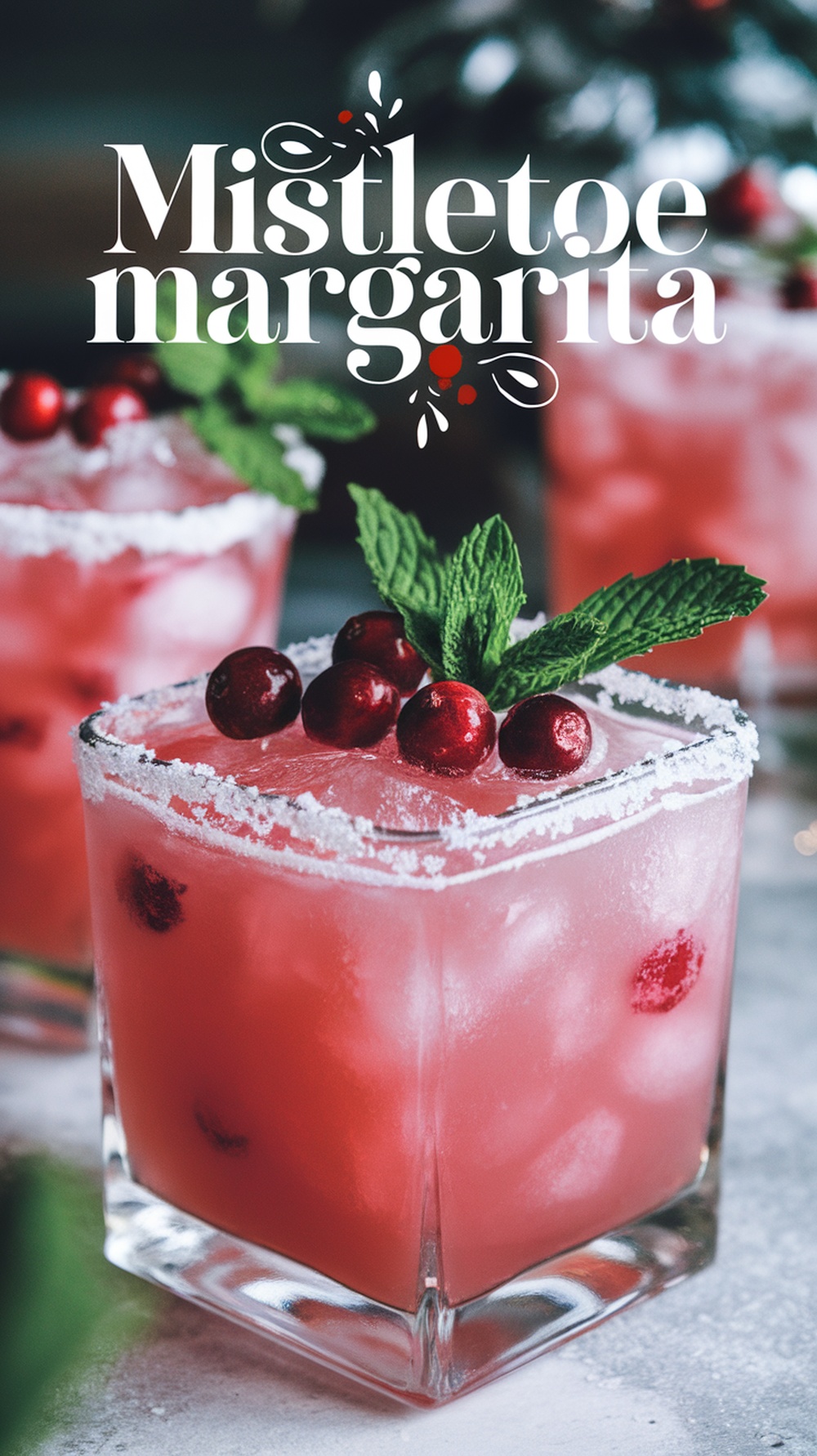 Mistletoe Margaritas Recipe (with Triple Sec)!
