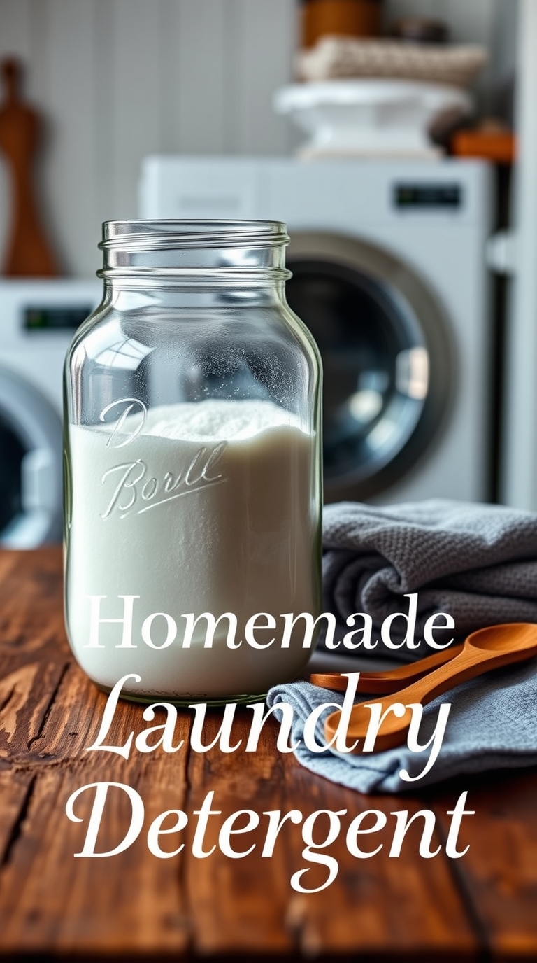 Homemade Laundry Detergent - DIY