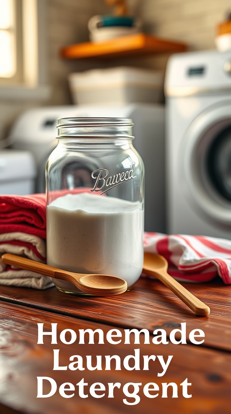 DIY laundry detergent