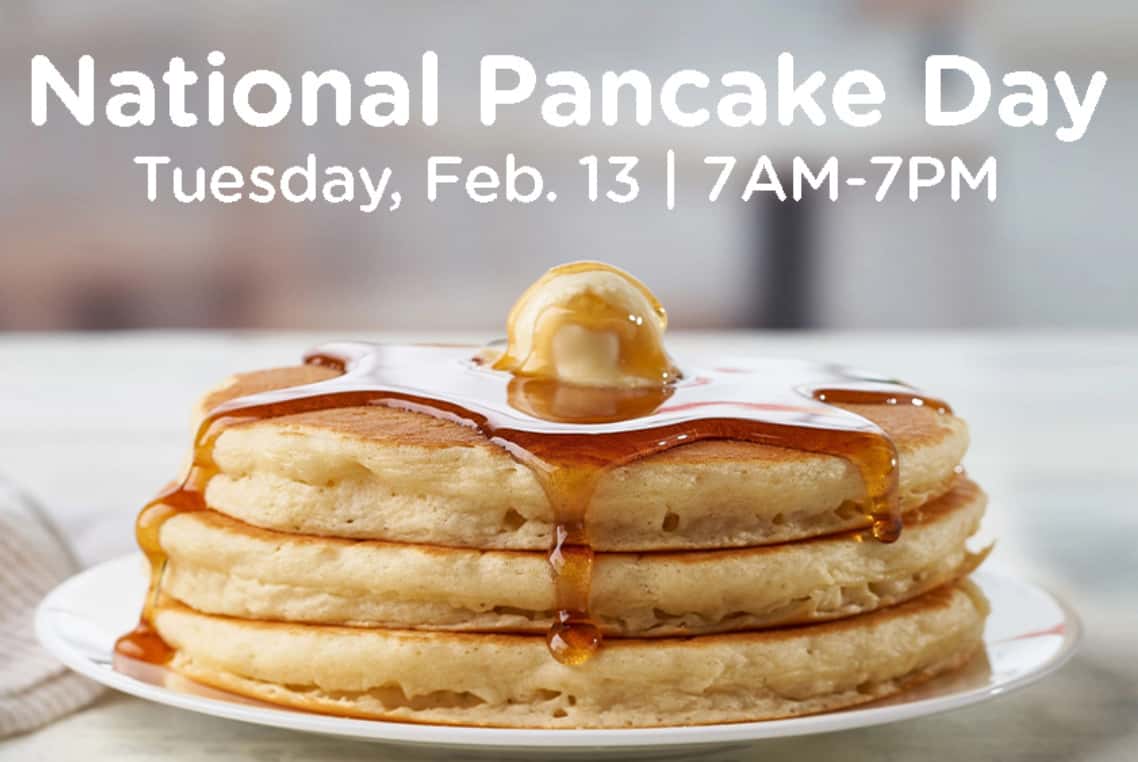 National pancake day at IHOP