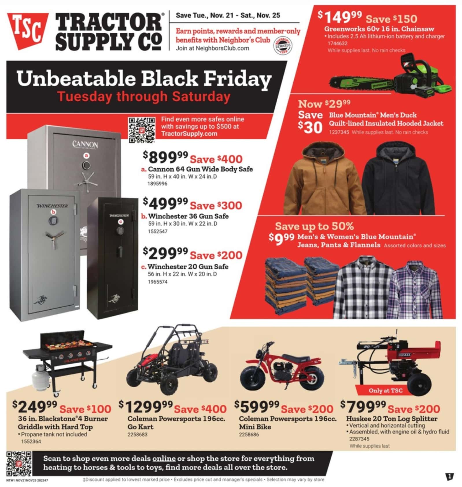 Tractor Supply Black Friday Ad 2023