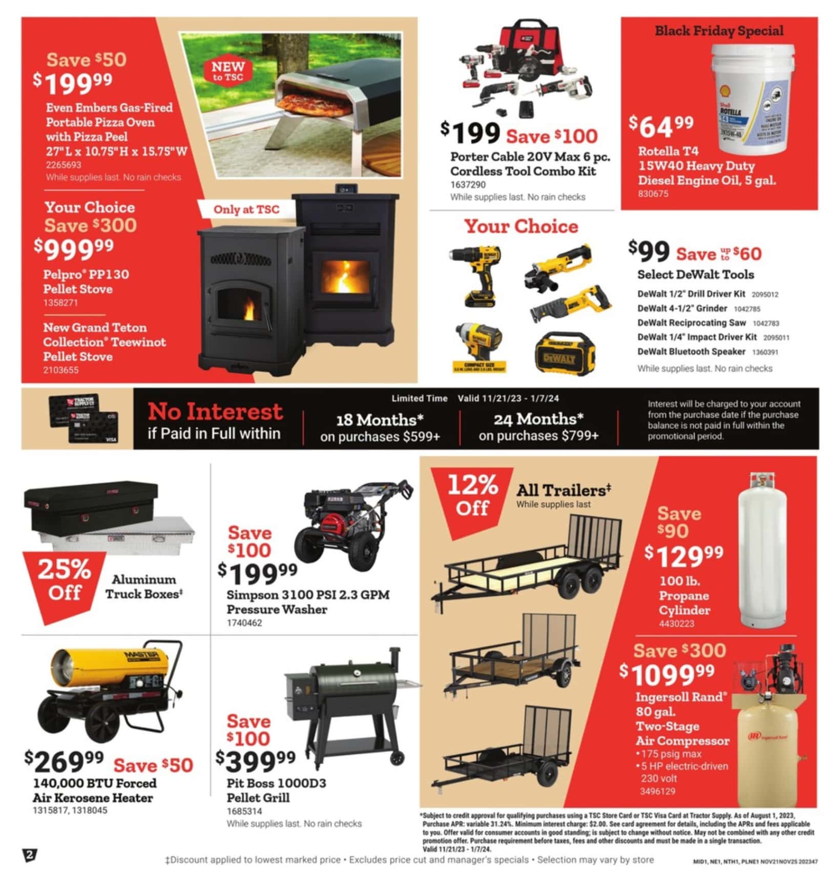 Tractor Supply Co Black Friday Ad 2023