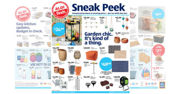 Aldi Weekly Ad (4/3/24 – 4/9/24) Sneak Peek Preview