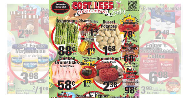 Cost Less Weekly Ad (3/27/24 – 4/2/24) Preview