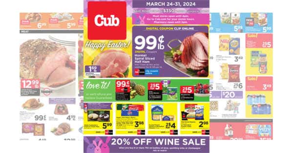 Cub Foods Weekly (4/1/24 – 4/6/24) Ad Preview!