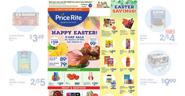 Price Rite Weekly Ad Flyer (3/29/24 – 4/4/24) Circular Preview