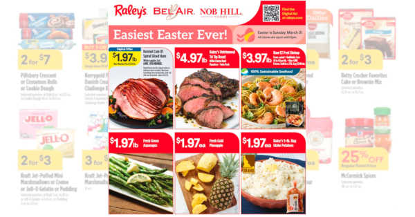 Raley’s Weekly Ad (3/27/24 – 4/2/24) Nob Hill Ad