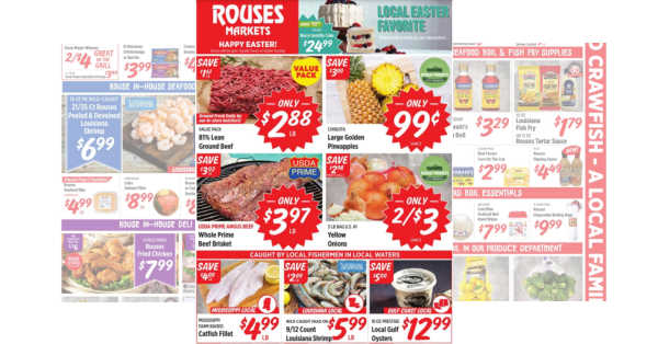 Rouses Weekly (3/27/24 – 4/3/24) Ad Preview