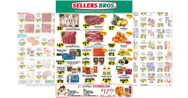 Sellers Bros. Weekly Ad (3/27/24 – 4/5/24) Preview