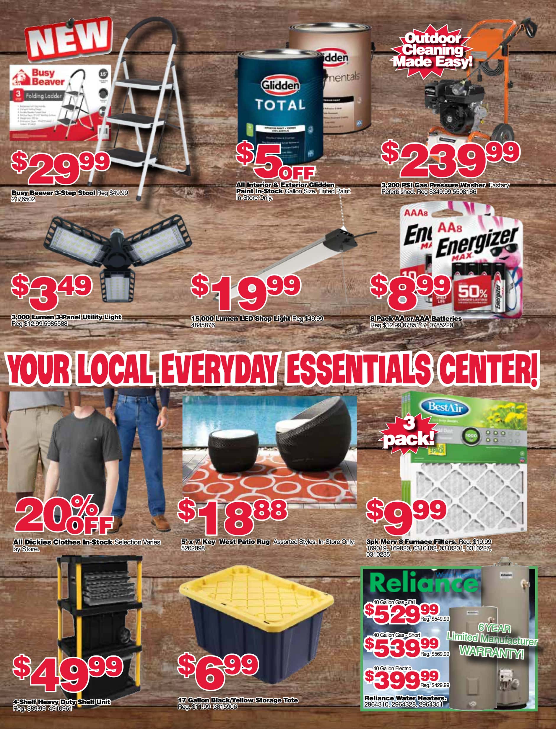Busy Beaver weekly ad