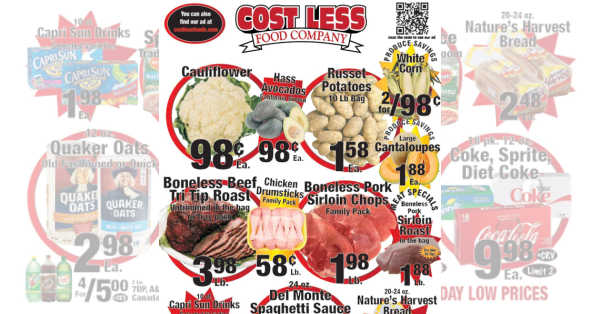 Cost Less Weekly Ad (4/17/24 – 4/23/24) Preview