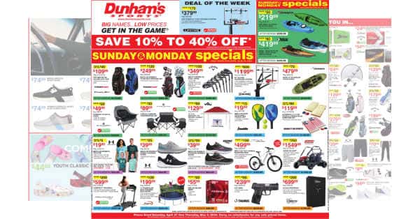 Dunham’s Weekly Ad (4/27/24 – 5/2/24) Preview