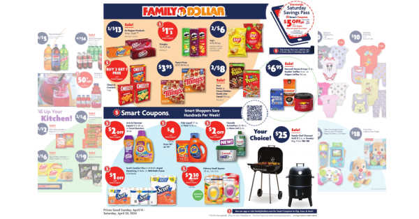 Family Dollar Weekly (4/21/24 – 4/27/24) Ad Preview