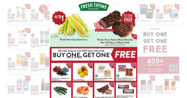 Fresh Thyme Weekly Ad (4/24/24 – 4/30/24) Early Ad Preview