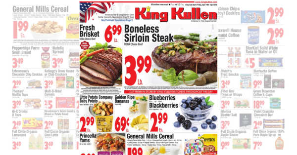 King Kullen Weekly Circular (4/19/24 – 4/25/24) Ad Preview