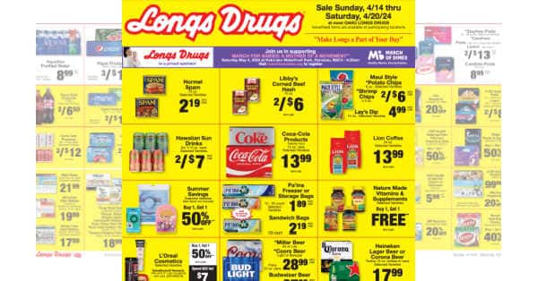 Longs Drugs Weekly Ad (4/21/24 – 4/27/24) Preview!