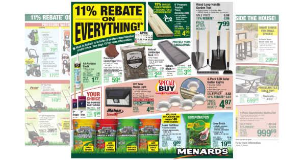 Menards Weekly Ad (4/18/24 – 4/28/24) Preview!