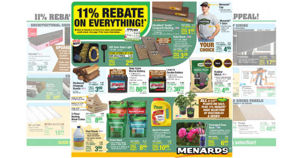 Menards Weekly Ad (4/25/24 - 5/5/24)