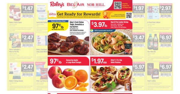 Raley’s Weekly Ad (4/17/24 – 4/23/24) Nob Hill Ad