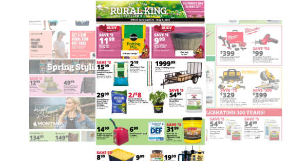 Rural King Weekly (4/25/24 - 5/8/24) Ad Preview!