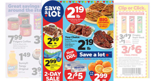 Save A Lot Weekly Ad (4/28/24 – 5/4/24) Flyer Preview!