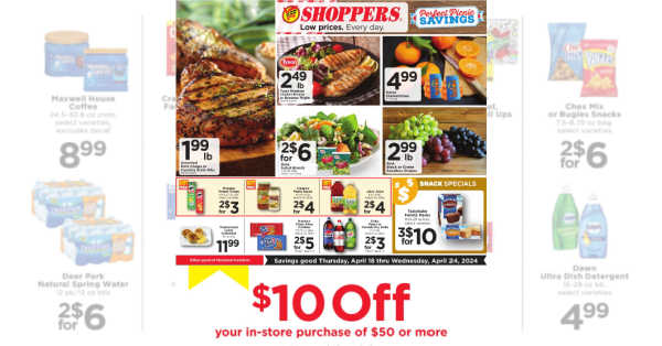 Shoppers Weekly Ad (4/18/24 – 4/24/24) Preview!