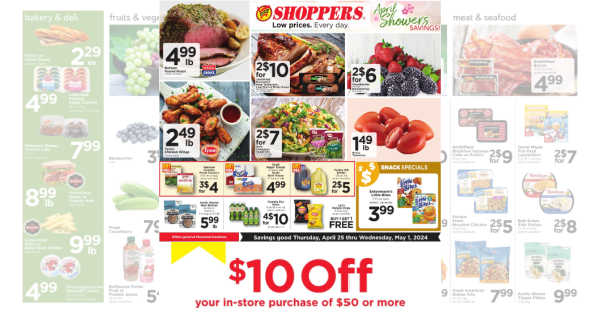 Shoppers Weekly Ad (4/25/24 – 5/1/24) Preview!