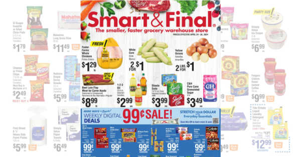 Smart and Final Weekly (4/24/24 – 4/30/24) Ad Preview!
