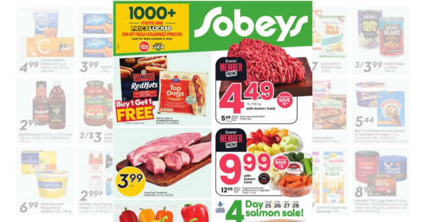Sobeys Weekly Flyer (April 25 - May 1, 2024) Preview