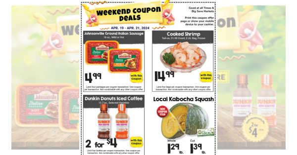 Times Supermarkets Weekly Ad (4/19/24 – 4/21/24) Early Preview