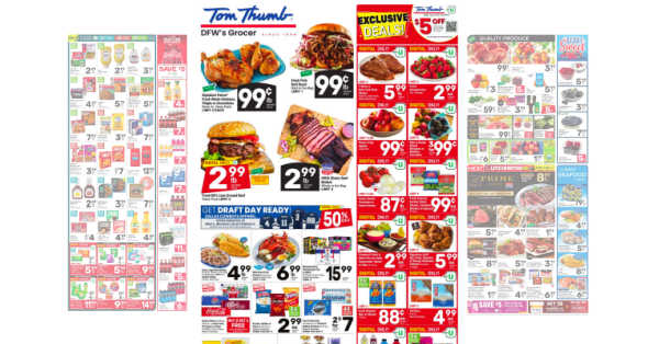 Tom Thumb Weekly Ad (4/24/24 – 4/30/24) Early Ad Preview