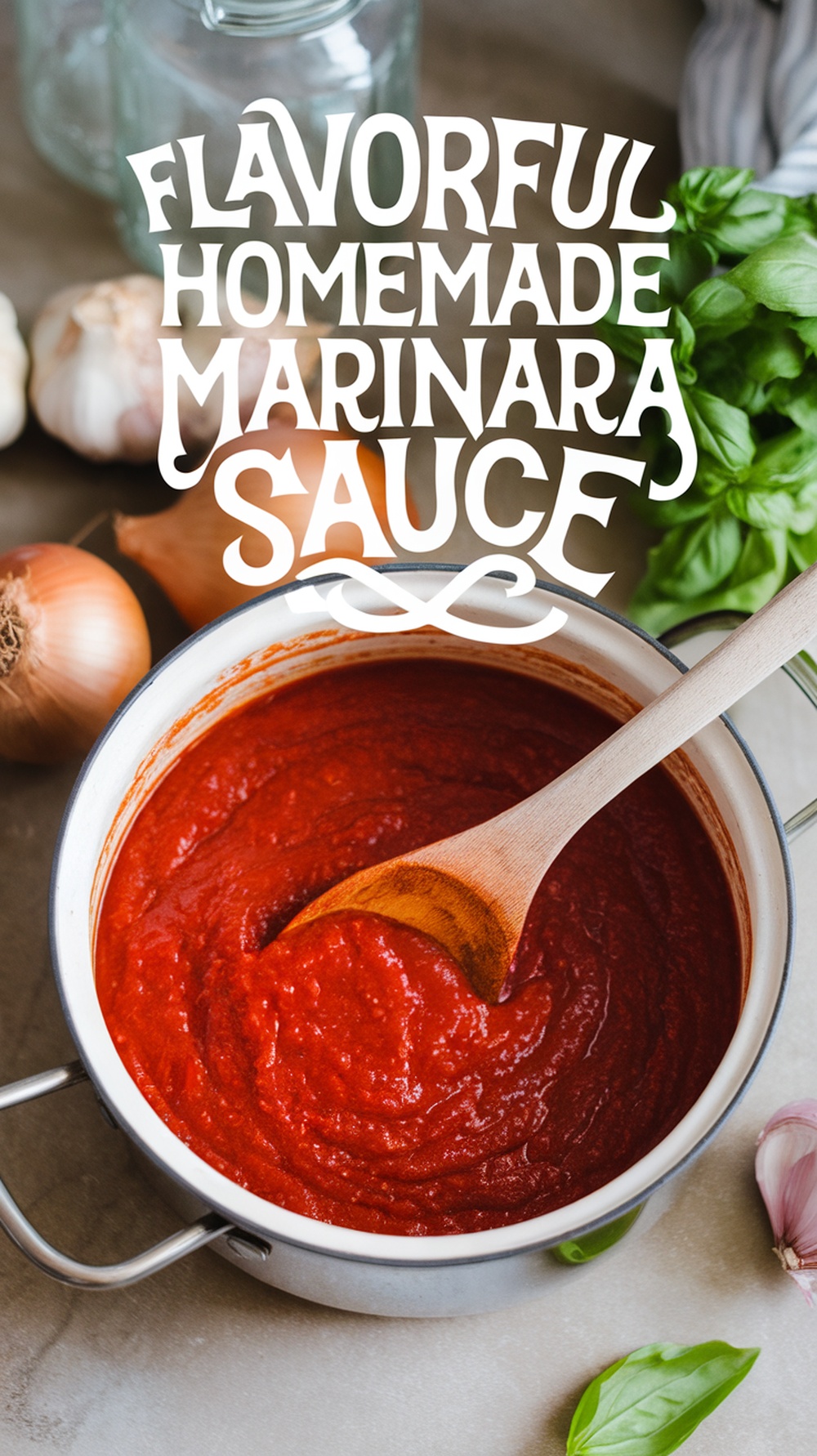 Flavorful Homemade Marinara Sauce Recipe!