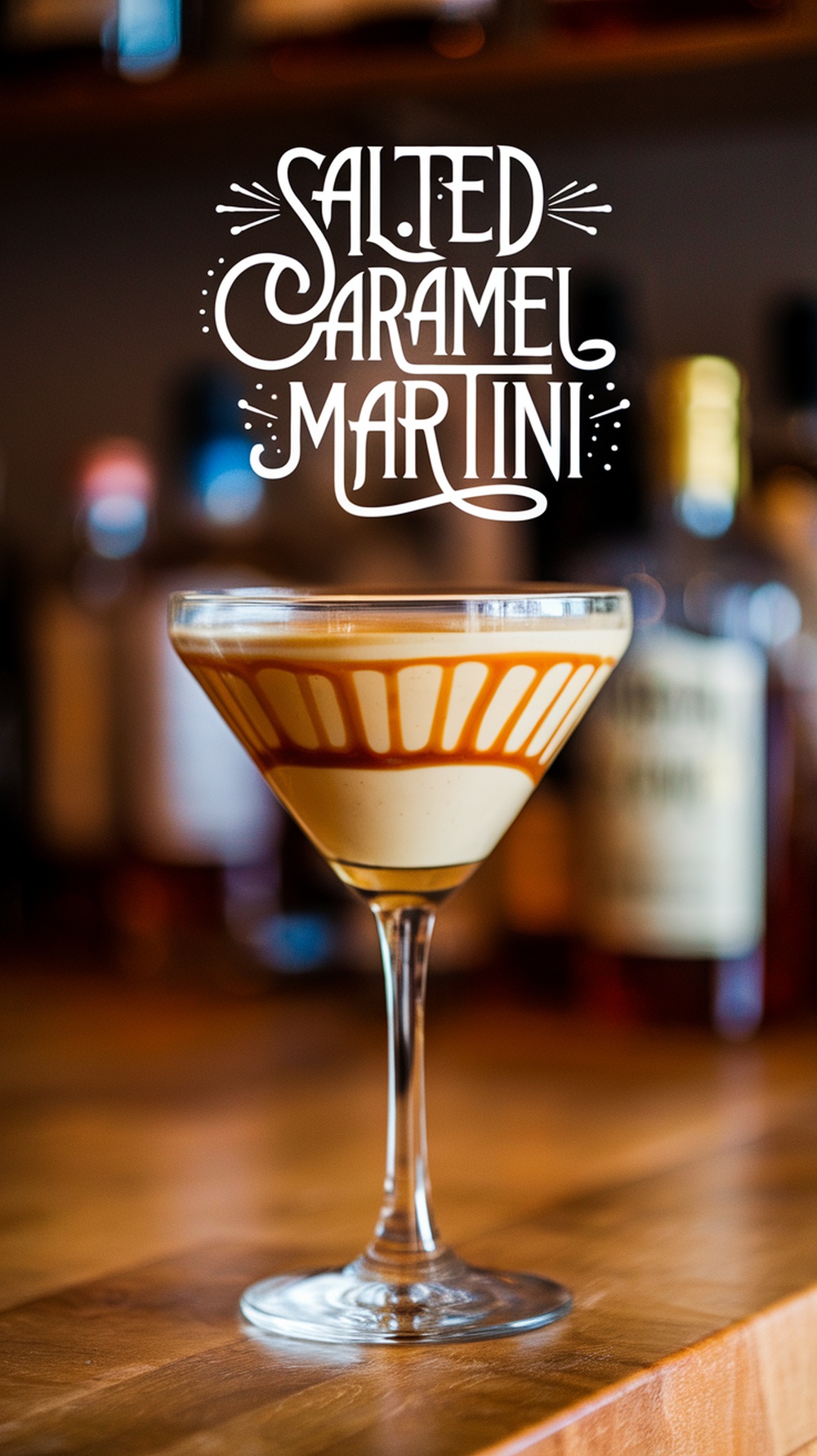 Salted Caramel Martini Cocktail Recipe! Tastes Like a Dessert!
