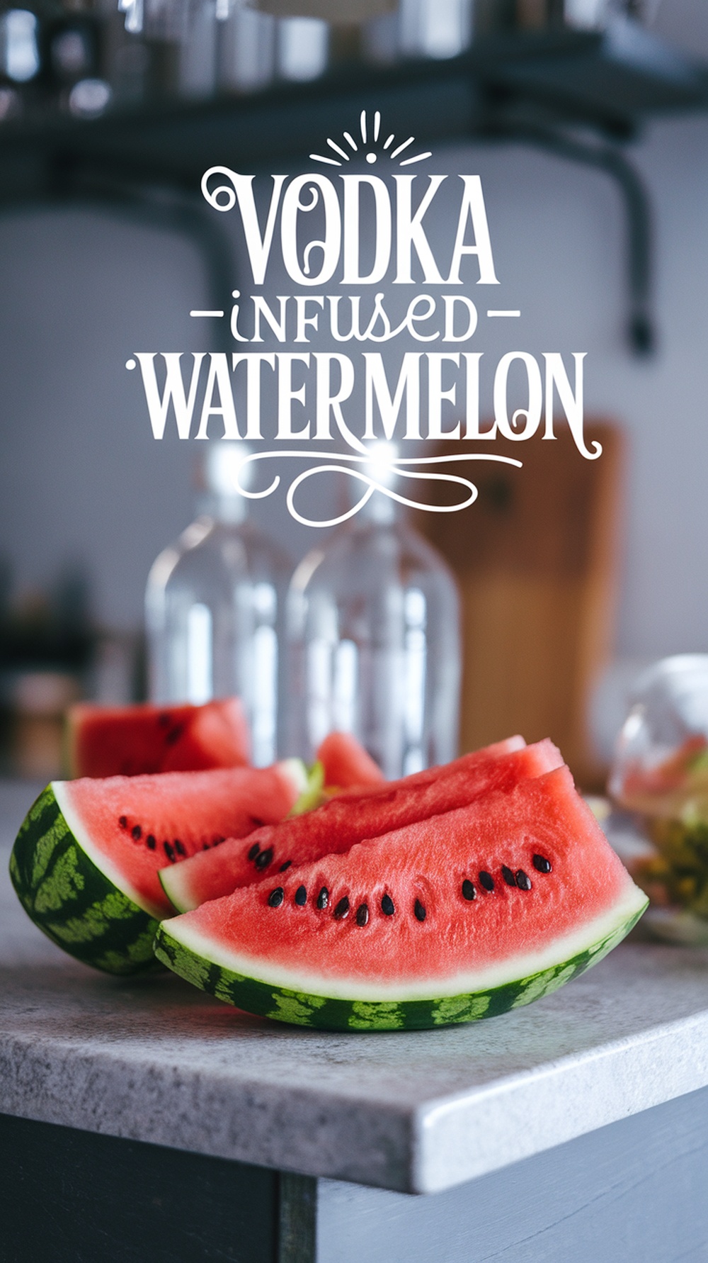 Vodka Infused Watermelon (Drunken Watermelon)!