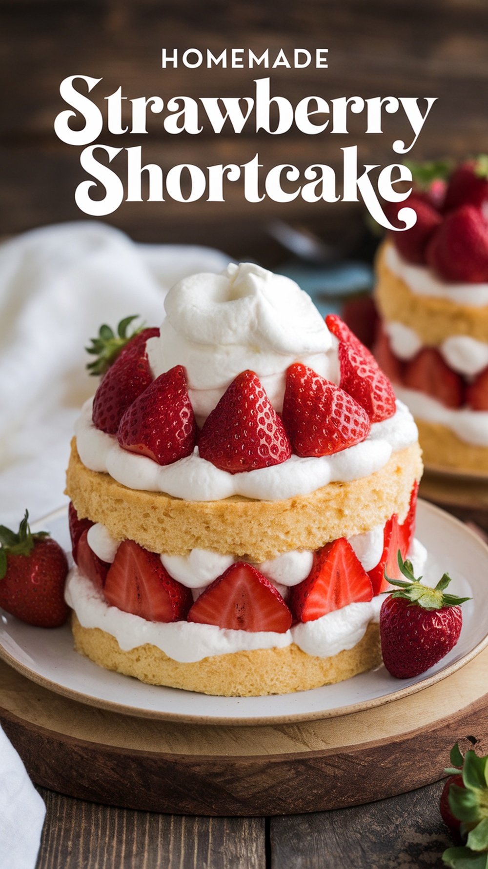 Homemade Strawberry Shortcake Recipe