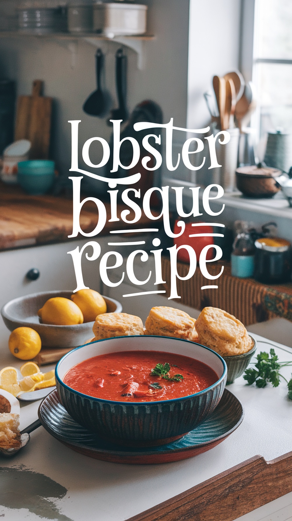 Easy & Decadent Lobster Bisque Soup Recipe!