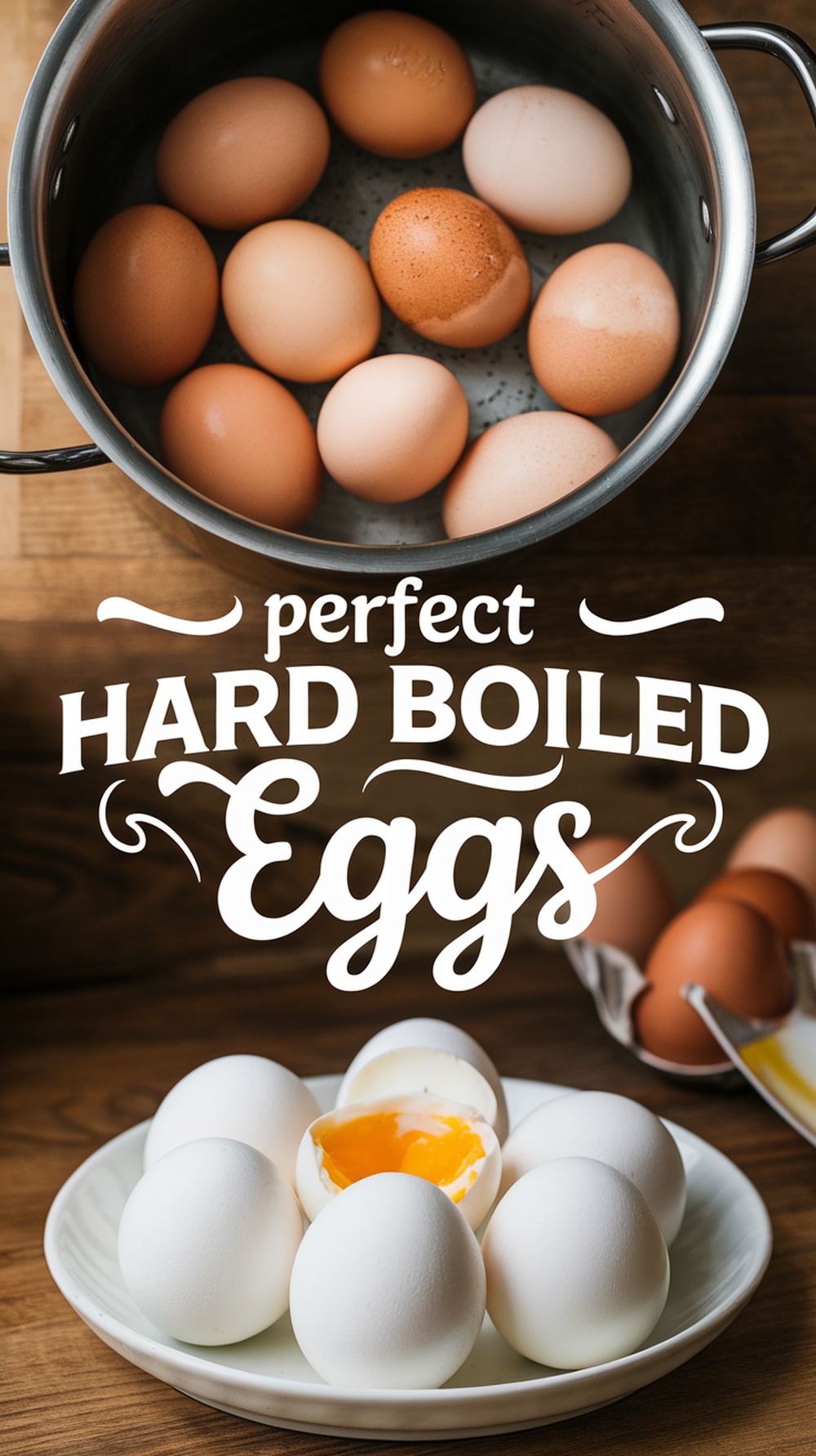 Hard Boiled Eggs with secret recipe