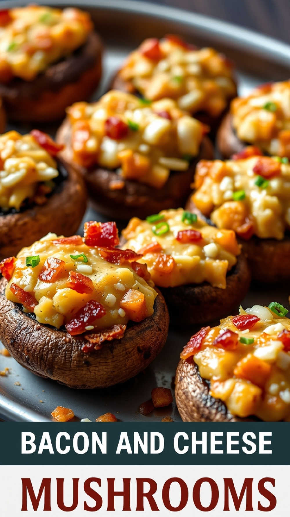 bacon and cheese mushrooms