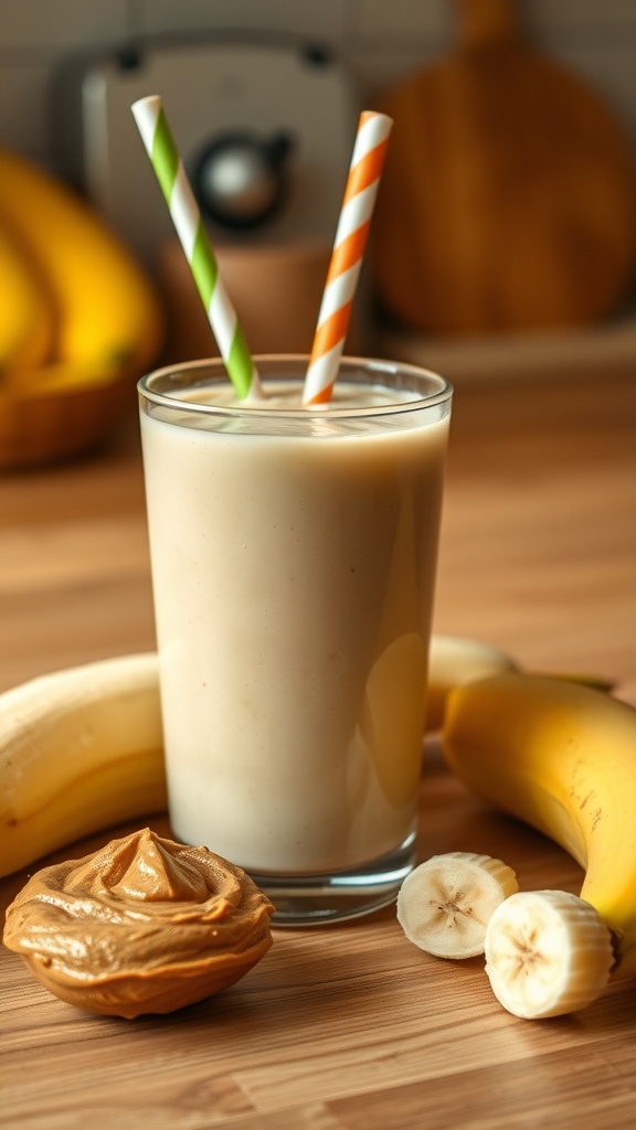 Peanut Butter Banana Smoothie