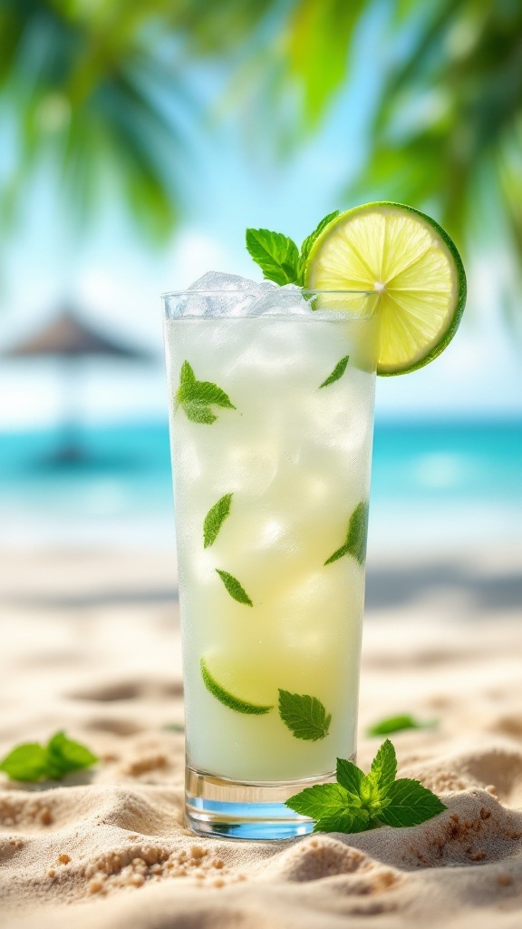 coconut lime cooler