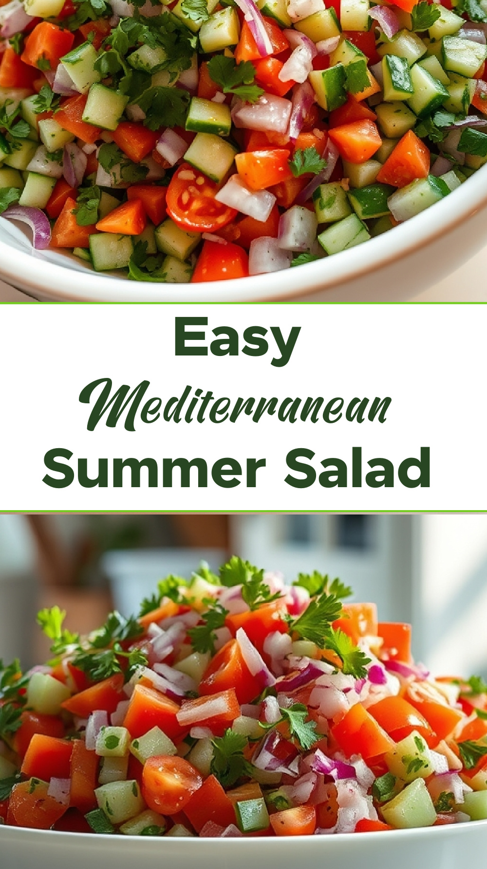 Easy Mediterranean Salad