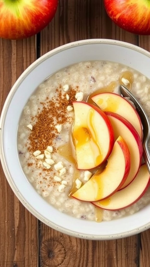 apple cinnamon overnight oats