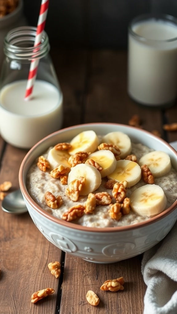 Banana Nut Overnight Oats