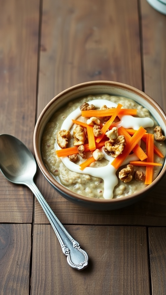 carrot cake overnight oats
