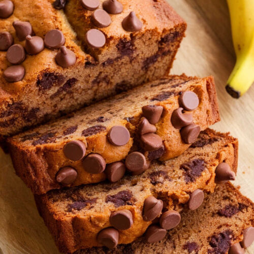 Chocolate Chip Banana Bread Recipe