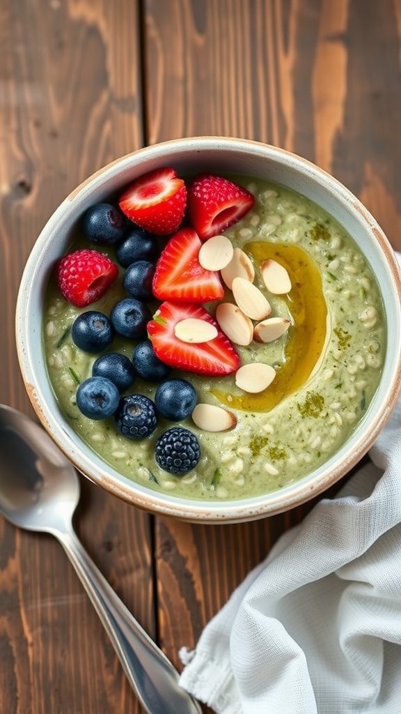 matcha green tea overnight oats