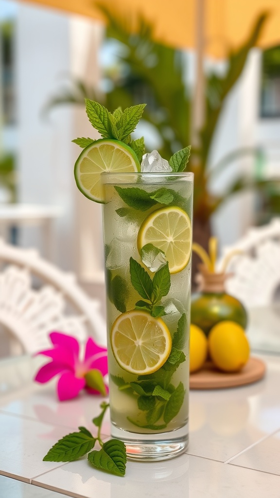 Mojito drink recipe